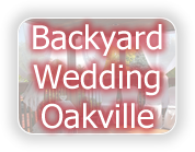 Backyard Wedding Oakville